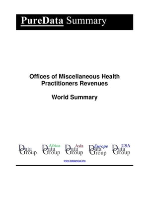 Offices of Miscellaneous Health Practitioners Revenues World Summary Market Values & Financials by Country