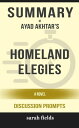 ＜p＞＜strong＞“Homeland Elegies, Ayad Akhtar's second and most recent book, is a melange of fact and fiction that aims to talk about the aftermath of the 9/11 attacks. It is an intense and controversial narrative about identity, belonging to a family and society, and fulfilling one’s dream.＜/strong＞＜br /＞ ＜strong＞Ayad Akhtar bravely portrays a country in economic disparity-- a place where inequality happens whether in class or race, further making immigrants dwell in anxiety. The nation continues its cries, but such actions are merely a shout into a void. With this book, Akhtar uses another method to expose everything through the life of a single family.＜/strong＞＜br /＞ ＜strong＞British Indian novelist and essayist Salman Rushdie praised and described the book as "passionate, disturbing, unputdownable.”＜/strong＞＜/p＞ ＜p＞＜strong＞In this comprehensive look into＜/strong＞ ＜strong＞Homeland Elegies: A Novel by Ayad Akhtar＜/strong＞**, you'll gain insight with this essential resource as a guide to aid your discussions. Be prepared to lead with the following:**＜/p＞ ＜ul＞ ＜li＞＜strong＞Discussion aid which includes a wealth of prompts and information＜/strong＞＜/li＞ ＜li＞＜strong＞Overall plot synopsis and author biography＜/strong＞＜/li＞ ＜li＞＜strong＞Thought-provoking discussion questions for a deeper examination＜/strong＞＜/li＞ ＜li＞＜strong＞Creative exercises to foster alternate “if this was you” discussions＜/strong＞＜/li＞ ＜/ul＞ ＜p＞＜strong＞And more!＜/strong＞＜br /＞ ＜strong＞Disclaimer:＜/strong＞ This is an unofficial companion guide based on ＜strong＞Homeland Elegies: A Novel by Ayad Akhtar＜/strong＞ and is not affiliated to the original work or author in any way. It does not contain any text of the original work. If you haven’t purchased the original work, we encourage you to do so first.＜/p＞画面が切り替わりますので、しばらくお待ち下さい。 ※ご購入は、楽天kobo商品ページからお願いします。※切り替わらない場合は、こちら をクリックして下さい。 ※このページからは注文できません。