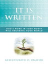 ＜p＞The power of the spoken word is one of lifes greatest mysteries. All that you will ever be or accomplish hinges on how you choose to govern what comes out of your mouth. It Is Written identifies several real-life emotions we all battle with daily and provides Gods word readily-paraphrased to enable you speak forth and release His power into your life. This book will help you get started, but nothing can replace the time you spend reading the Bible. As you Speak Gods Word, you receive the ability to live in peace all the days of your life.＜/p＞ ＜p＞This book you will want to keep on your shelf accessible at all times. To collate the Word of God into sections representing issues all mankind face is of enormous benefit. I want to personally thank the writer, a young man with a busy schedule, for undertaking such a useful task. It enables one to see what the Word of God has to say on a particular area of our lives.＜br /＞ For me, I can see it being an invaluable quick reference resource that modern society demands of me.＜/p＞ ＜p＞Wyn Price, senior pastor, Hillingdon Pentecostal Church, Uxbridge, UK.＜/p＞画面が切り替わりますので、しばらくお待ち下さい。 ※ご購入は、楽天kobo商品ページからお願いします。※切り替わらない場合は、こちら をクリックして下さい。 ※このページからは注文できません。