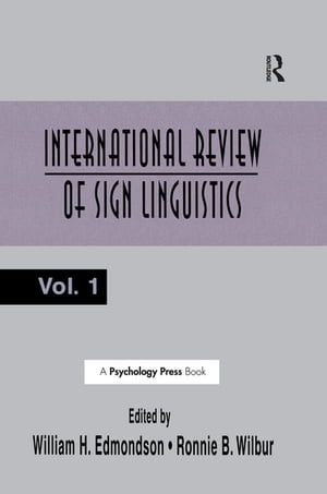 International Review of Sign Linguistics