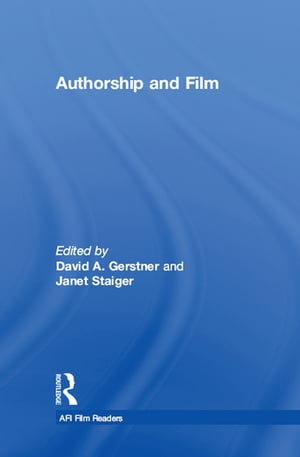 Authorship and Film