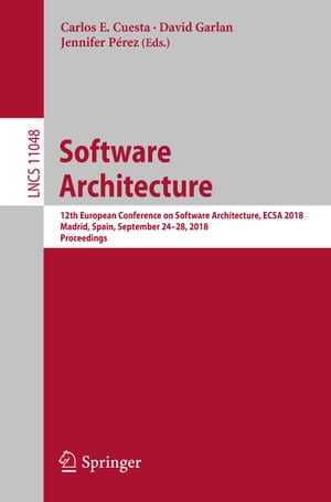 Software Architecture 12th European Conference o