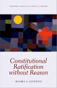 ＜p＞This volume focuses on constitutional ratification, the procedure in which a draft constitution is submitted by its creators to the people or their representatives in an up or down vote determining implementation. Ratification is increasingly common and routinely recommended by experts. Nonetheless, it is neither neutral nor inevitable. Constitutions can be made without it and when it is used it has significant effects. This raises the central question of the book: should ratification be recommended? Put another way: is there a reason for treating the procedure as a default for the constitution-making process? Surprisingly, these questions are rarely asked. The procedure's worth is assumed, not demonstrated, while ratification is generally overlooked in the literature. In fact, this is the first sustained study of ratification. To address these oversights, this book defines ratification and its types, explains the procedure's effects, conceptual origins, and history, and then concentrates on finding reasons for its use. Specifically, it builds up and analyzes the three most likely normative justifications. These urge the implementation of ratification because the procedure: enables the constituent power to make its constitution; fosters representation during constitution-making; or helps create a legitimate constitution. Ultimately, these justifications are found wanting, leading to the conclusion that ratification lacks a convincing, context-independent justification. Thus, until new arguments are developed, experts should not give recommendations for ratification as a matter of course, practitioners should not reach for it uncritically, and-more generally-one should avoid the blanket application of concepts from democratic theory to extraordinary contexts such as constitution-making.＜/p＞画面が切り替わりますので、しばらくお待ち下さい。 ※ご購入は、楽天kobo商品ページからお願いします。※切り替わらない場合は、こちら をクリックして下さい。 ※このページからは注文できません。