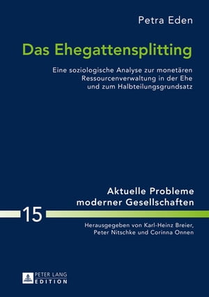 Das Ehegattensplitting