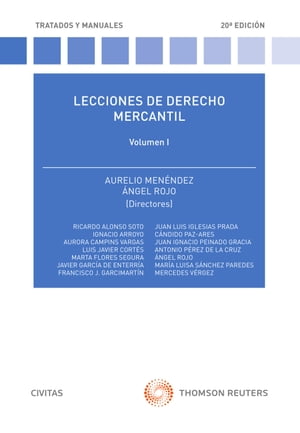 Lecciones de Derecho Mercantil Volumen I