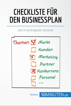 Checkliste für den Businessplan