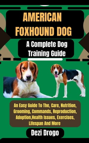 American Foxhound Dog