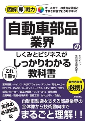 図解即戦力　自動車部品業界のしくみとビジネスがこれ1冊でしっかりわかる教科書