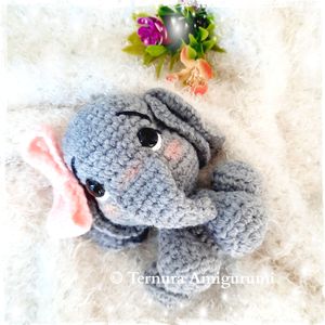 Cuddly Elephant Crochet Pattern