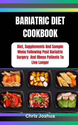 BARIATRIC DIET COOKBOOK Diet, 