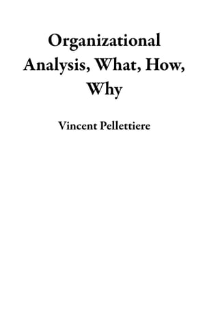 Organizational Analysis, What, How, Why