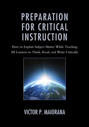 Preparation for Critical Instruction