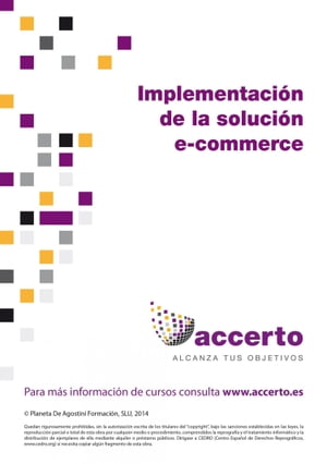 Implementación de una solución e-commerce