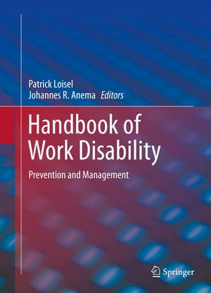 Handbook of Work Disability