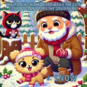 ŷKoboŻҽҥȥ㤨Snow The man with the beard, Bella the cute little dog and Tops the grumpy cat., #3Żҽҡ[ MejoMe ]פβǤʤ200ߤˤʤޤ