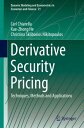 Derivative Security Pricing Techniques, Methods and Applications