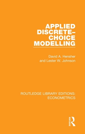 Applied Discrete-Choice Modelling