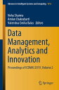 Data Management, Analytics and Innovation Proceedings of ICDMAI 2019, Volume 2【電...