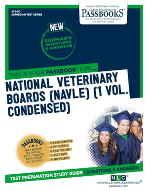 NATIONAL VETERINARY BOARDS (NBE) (NVB) (1 VOL.) Passbooks Study Guide【電子書籍】[ National Learning Corporation ]