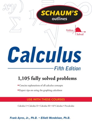 Schaums Outline of Calculus 5/E (ENHANCED EBOOK)