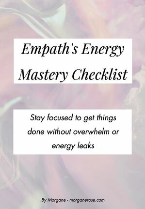 Empath's Energy Mastery Checklist