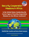 Security Cooperation Missions in Africa: Is the United States Conducting the Correct Types of Security Cooperation Missions on the African Continent USAFRICOM, Cynefin and Kotter Model Analysis【電子書籍】 Progressive Management