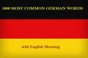 ＜p＞＜strong＞THERE ARE 1000 OF MOST COMMON GERMAN WORDS.＜/strong＞＜/p＞ ＜p＞＜strong＞YOU CAN SEE THE ENGLISH MEANING ALSO.＜/strong＞＜/p＞画面が切り替わりますので、しばらくお待ち下さい。 ※ご購入は、楽天kobo商品ページからお願いします。※切り替わらない場合は、こちら をクリックして下さい。 ※このページからは注文できません。