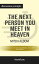 Summary: "The Next Person You Meet in Heaven: The Sequel to The Five People You Meet in Heaven" by Mitch Albom | Discussion Prompts