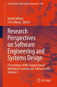Research Perspectives on Software Engineering and Systems Design Proceedings of 8th Computational Methods in Systems and Software 2024, Volume 5【電子書籍】
