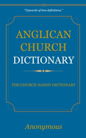 Anglican Church Dictionary