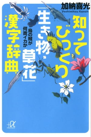 知ってびっくり「生き物 草花」漢字辞典 烏の賊が何故イカか【電子書籍】 加納喜光