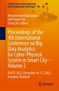 Proceedings of the 4th International Conference on Big Data Analytics for Cyber-Physical System in Smart City - Volume 2 BDCPS 2022, December 16?17, 2022, Bangkok, Thailand