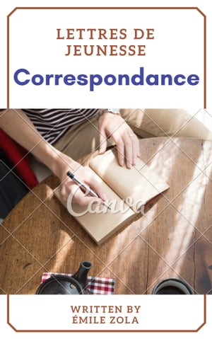 Correspondance (Annot?e) Lettres de jeunesse