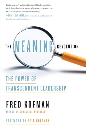 The Meaning Revolution The Power of Transcendent Leadership