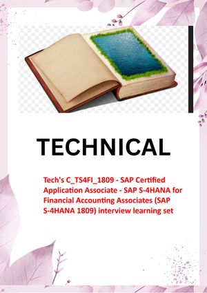 ŷKoboŻҽҥȥ㤨Tech's C_TS4FI_1809 - SAP Certified Application Associate - SAP S-4HANA for Financial Accounting Associates (SAP S-4HANA 1809 interview learning set Best Questions and AnswersŻҽҡ[ TECH EBOOKS ]פβǤʤ1,464ߤˤʤޤ