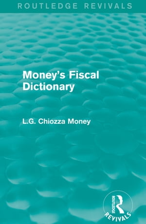 Money's Fiscal Dictionary