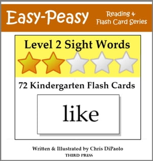 Level 2 Sight Words: 72 Kindergarten Flash CardsŻҽҡ[ Chris DiPaolo ]