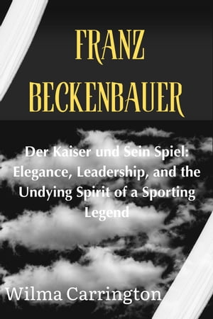 ＜p＞"Franz Beckenbauer: Der Kaiser und Sein Spiel: Elegance, Leadership, and the Undying Spirit of a Sporting Legend" is an in-depth biography that pays tribute to the life and amazing legacy of the legendary football player, Franz Beckenbauer. This captivating tribute maps out 'Der Kaiser's' incredible career, which begins with his humble origins in Munich and culminates in his eventual dominance of the football world.＜/p＞ ＜p＞In this fitting tribute to the maestro, we relive the extraordinary life of Franz Beckenbauer, from his captivating playing style to the brilliant strategy that propelled West Germany to World Cup victory and the legendary events that shaped an era. Every part of the beautiful game feels the impact of Beckenbauer, from Bayern Munich's core to the German national team's head coach.＜/p＞ ＜p＞An homage to the immortality of a football legend, this biography is more than a simple memory. Learn about Franz Beckenbauer's ups and downs, his successes and failures, as he went from player to manager to sports administrator. Football itself bears the imprint of his legacy, not merely the records.＜/p＞ ＜p＞Join us in celebrating the life of a true Kaiser, as you become engrossed in the magic of his time with every turn of the page. This mesmerizing monument to Franz Beckenbauer, "Der Kaiser und Sein Spiel: Elegance, Leadership, and the Undying Spirit of a Sporting Legend," is sure to delight football fans and all those who appreciate sporting glory. Reliving the life of a football maestro whose influence knows no bounds will ensure that his legacy will endure.＜/p＞画面が切り替わりますので、しばらくお待ち下さい。 ※ご購入は、楽天kobo商品ページからお願いします。※切り替わらない場合は、こちら をクリックして下さい。 ※このページからは注文できません。