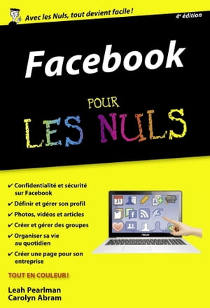 Facebook Poche Pour les Nuls, 4?me ?ditionŻҽҡ[ Carolyn Abram ]