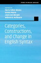 Categories, Constructions, and Change in English Syntax【電子書籍】