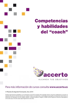 Competencias y habilidades del "coach"