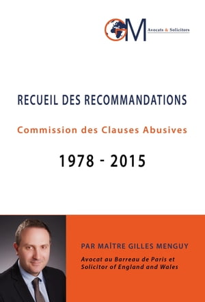 RECUEIL DES RECOMMANDATIONS - Commission des Clauses Abusives 1978-2015