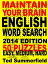 Maintain Your Brain English Word Search, 2014 Edition