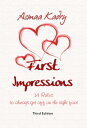 First Impressions 14 rules to always get off on the right foot【電子書籍】 Asmaa Kadry