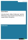 G?tz Alys Buch 'Hitlers Volksstaat' und die Diskussion seiner kontroversen Thesen an ausgew?hlten Beispielen