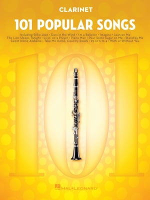 101 Popular Songs for Clarinet