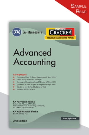 Taxmann's CRACKER – Advanced Accounting