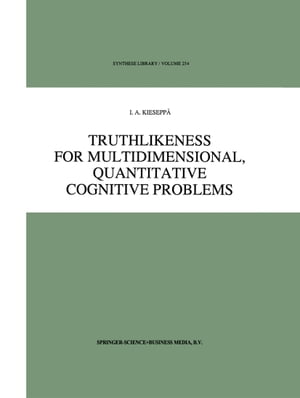 Truthlikeness for Multidimensional, Quantitative Cognitive Problems