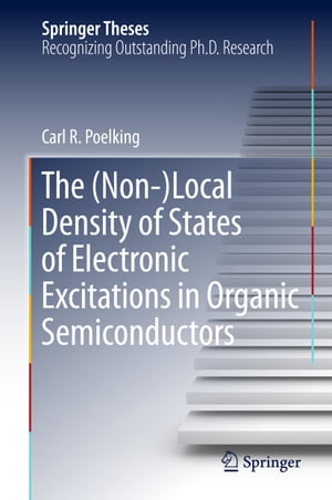 The (Non-)Local Density of States of Electronic Excitations in Organic Semiconductors