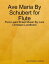 Ave Maria By Schubert for Flute - Pure Lead Sheet Music By Lars Christian LundholmŻҽҡ[ Lars Christian Lundholm ]